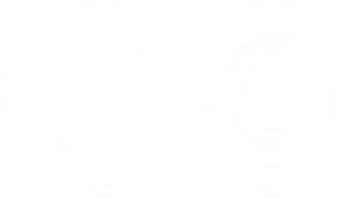 LED pracovné svetlo N33, 35W, 12V-24V