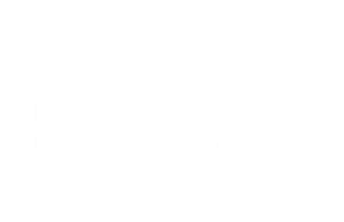 LED pracovné svetlo N70, 12V, zadné